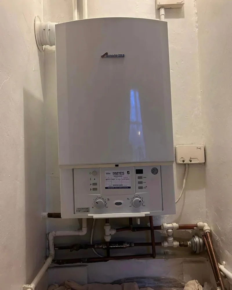 Worcester boiler install